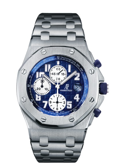 Audemars Piguet Royal Oak Offshore Themes Blue Steel watch REF: 26170ST.OO.1000ST.09